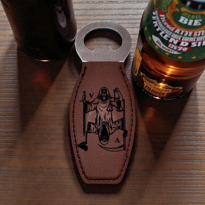 Alpha Bottle Opener with Magnet