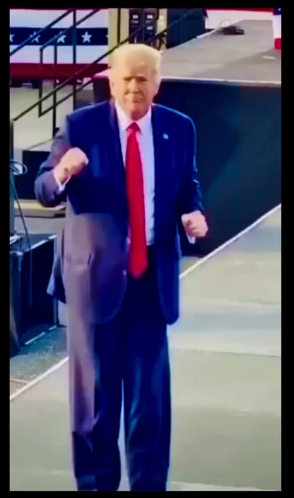 President Trump QR Code Coaster